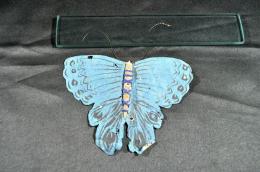 江戸時代　蝶々の木版すりもの模型