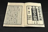 畫賛　俳諧名物鑑　雪・月・花巻　稀書複製會