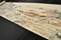 金井研香之筆觀楓記行　松井田宿〜軽井澤宿迄中仙道中碓氷峠絵巻