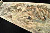 金井研香之筆觀楓記行　松井田宿〜軽井澤宿迄中仙道中碓氷峠絵巻