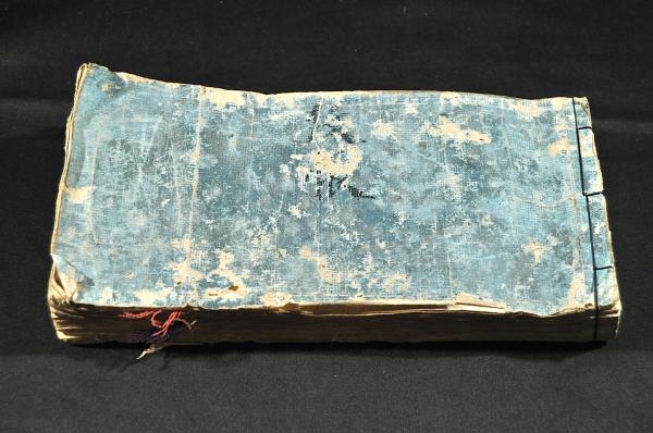 明治時代中期 刺繍紋帳 見本帖(菅枝) / 古本、中古本、古書籍の