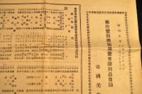 第拾壹回美術展覧會陳列目録　昭和５年10月16日〜11月20日