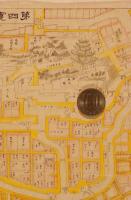 肉筆極細密地地図 細地図 古代江戸図