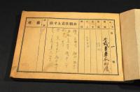 千葉縣山武郡立女子實業學校　裁縫帖