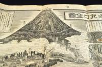 冨士山北口全圖　袋附