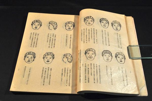 色情相法図解 色情相法 観相学極秘伝色情相法 婦人之部・男子之部(桜花簑人記す