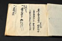 八ヶ嶽西沢堰　農業水利文書