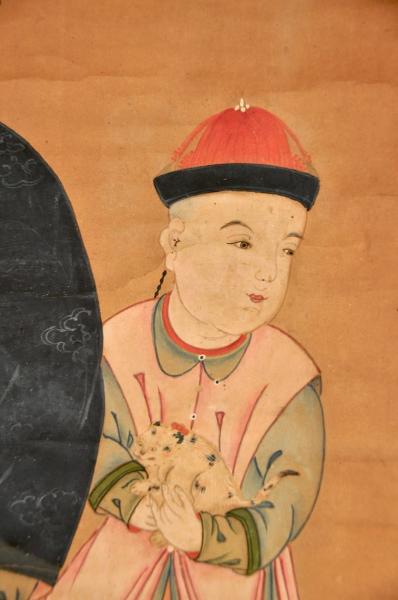 肉筆長崎絵 唐人之図(絵師不明) / 名雲書店 / 古本、中古本、古 肉筆長崎絵 唐人之図(絵師不明) / 名雲書店 / 古本、中古本、古