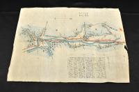山形縣東置賜郡金山村吉野村大字太郎略圖