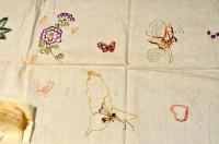 江戸後期頃　御装束及古裂及刺繍、型紙などの一括