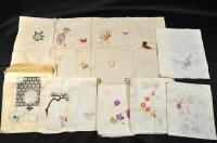 江戸後期頃　御装束及古裂及刺繍、型紙などの一括
