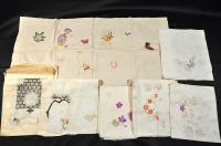 江戸後期頃　御装束及古裂及刺繍、型紙などの一括
