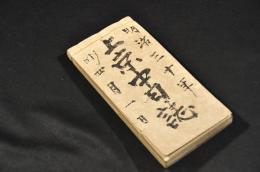 上京中日誌　明治三十年四月一日