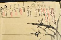 倉知道子自筆　キリスト教開発的生活絵巻（仮題）　三巻