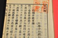 痢病論附録麻疹略論　大學東校官版木活字版