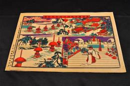 尾張國津嶋神社御祭典略圖
