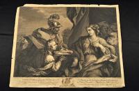 SOPHONISBA accepting the NUPTIAL  PRESENT fent by ber Husband MASINISSA.