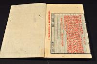 官版　孫子十家註　全四巻（一三巻）元合本　井上櫻塘舊藏及書入本