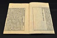 陸宣公奏議　全四巻　井上櫻塘舊藏本　木活字版