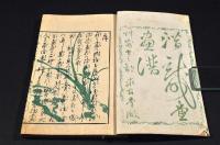 瀧澤清画　潜龍堂画譜　草花虫部・花鳥之部・山水之部