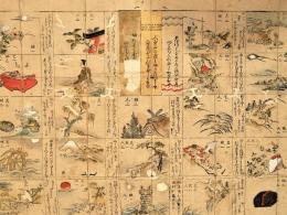 繪付和歌六十四首歌占（仮題）