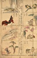 繪付和歌六十四首歌占（仮題）