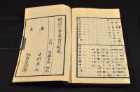 新律綱領改定律例　合巻注釋　首巻五巻全揃