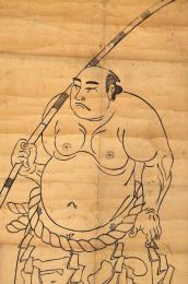 谷風梶之助　大關弓取圖