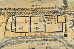 三州野田古城之圖　古寫圖