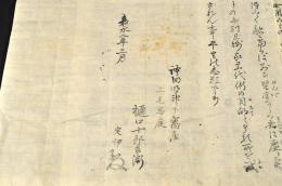 上州多胡郡馬庭念流道場主／樋口十郎兵衛／定伊由緒書
