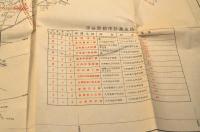 深谷都市計画街路々線図　其一