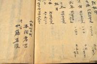 明治九年丙子　杏林藥室配剤録　寫本