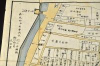 牛込市ヶ谷御門外原町辺繪圖　近吾堂板
