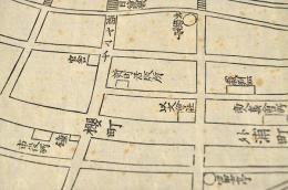 長崎土産附圖　新町活版所地圖