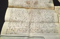 QVADRAGINTA ラテン語キリスト教關係古文書　羊皮紙