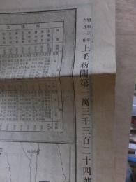 群馬県全図　　昭和３年６月１日　上毛新聞付録？