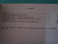 JAPANESE NAVAL AND MERCHANT SHIPPING LOSSES DURING WORLD WAR II BY ALL CAUSES.