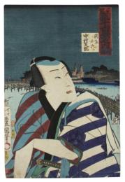 錦絵　東都三十六景之内　「両国」