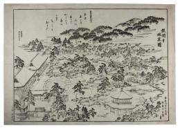 銀閣寺林泉図