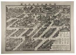 信州善光寺境内全図
