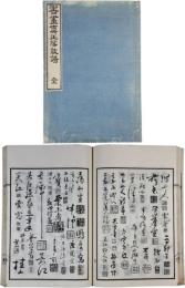書画真正落款譜