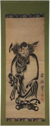 掛軸　鍾馗図