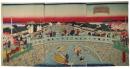 錦絵　東京浅草石橋ヨリ神田川柳橋之図