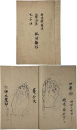 兵法護身法護身法九字法組指雛形