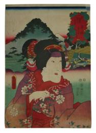 錦絵　東海道五十三次の内　平塚