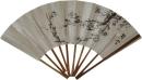 肉筆扇面　田島樵雲
