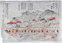 網張温泉絵図