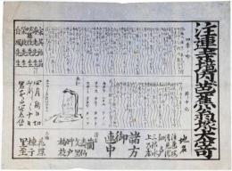 注連寺境内二芭蕉翁塚大寄