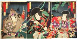 錦絵　児雷也