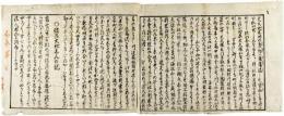 かわらばん　相州小田原及信州大地しんの記